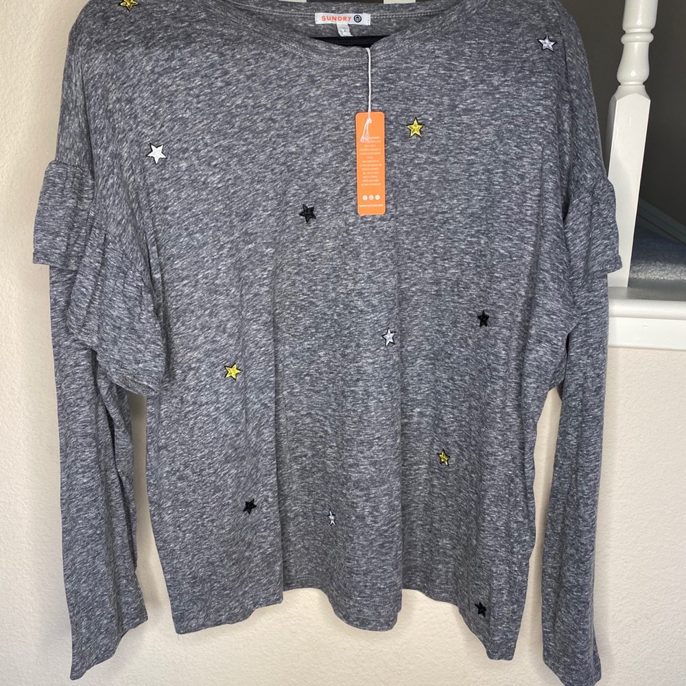 NWT Sundry long sleeve top